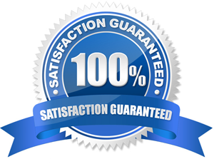 100% satisfaction guarantee